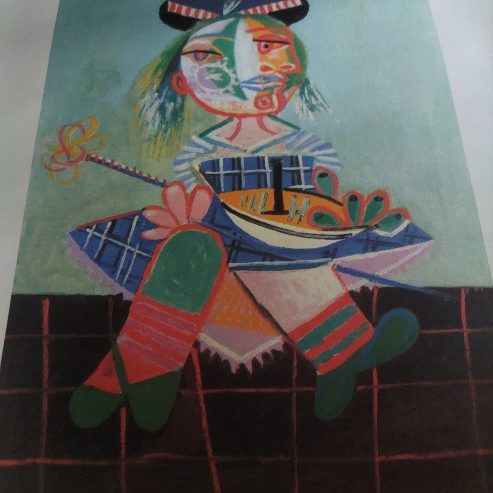 This is thomas's picasso painting one hundred and thirty three out of two hundre